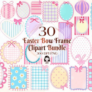 MOLDURAS/FRAMES COELHO/ PÁSCOA (PNG)