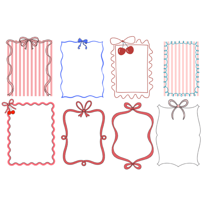 MOLDURAS/FRAMES CEREJINHA (PNG) 2