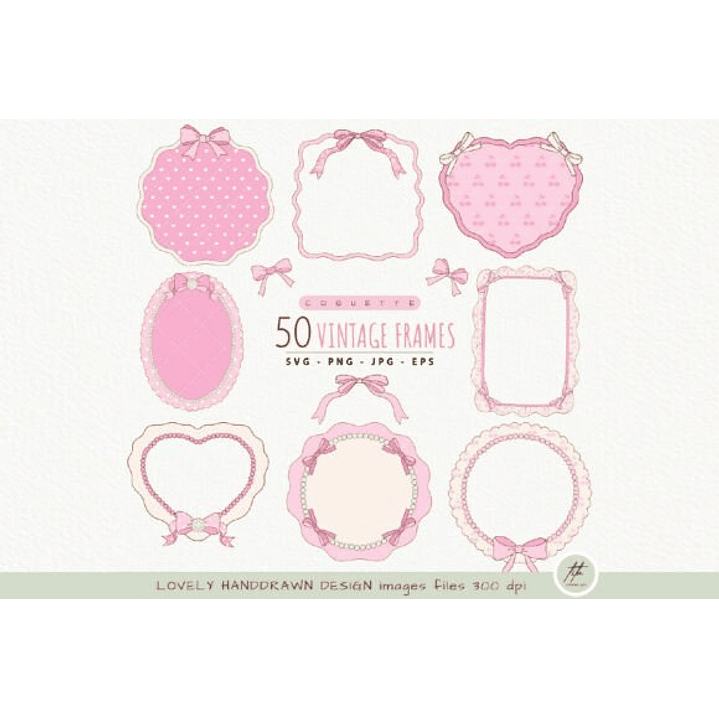 MOLDURAS/FRAMES LAÇOS (PNG) 1