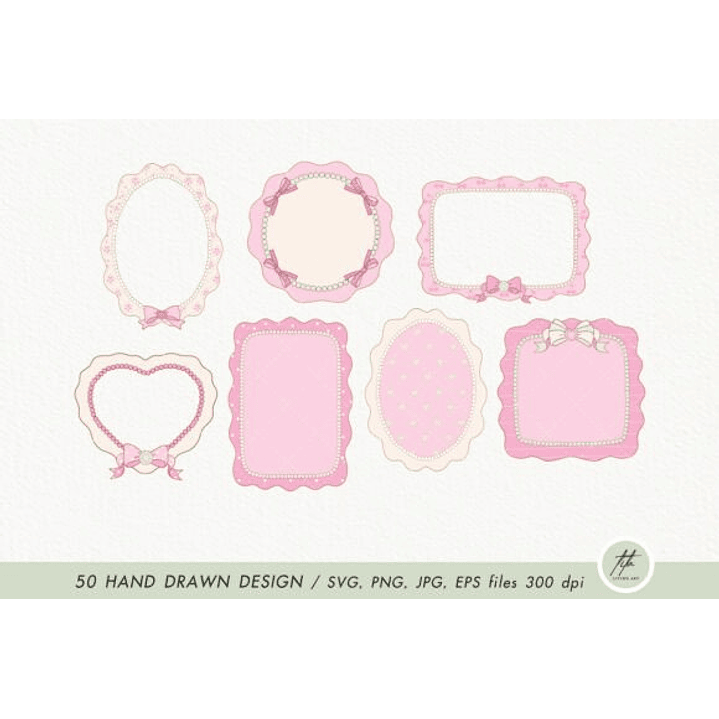 MOLDURAS/FRAMES LAÇOS (PNG) 2