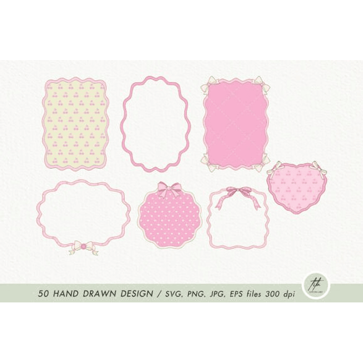 MOLDURAS/FRAMES LAÇOS (PNG) 3