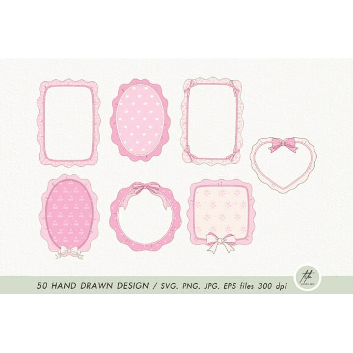 MOLDURAS/FRAMES LAÇOS (PNG) 6