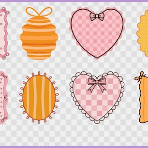 MOLDURAS/FRAMES COELHO / PÁSCOA (PNG)