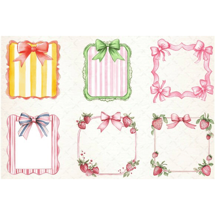 MOLDURAS/FRAMES LAÇO (PNG) 2