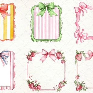 MOLDURAS/FRAMES LAÇO (PNG)