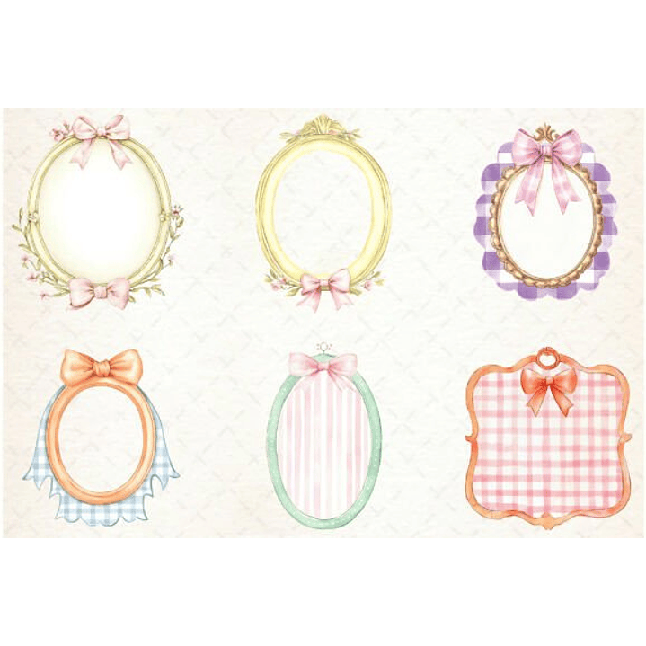 MOLDURAS/FRAMES LAÇO (PNG) 5