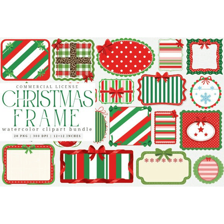 MOLDURAS/FRAMES NATAL (PNG) 1