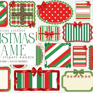 MOLDURAS/FRAMES NATAL (PNG)