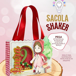 ARQUIVO DE CORTE SACOLA COM VISOR - MOLDE (STUDIO E PDF)