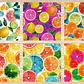 PAPEL DIGITAL FRUTAS CITRICAS (PNG) - Thumbnail 3