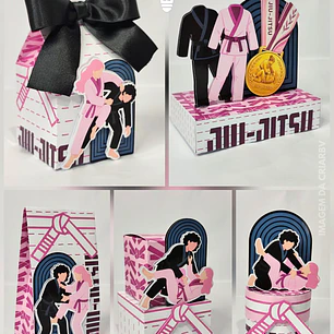 ARQUIVO DE CORTE JIU-JITSU FEMININO / ARTES MARCIAIS (STUDIO E PDF)