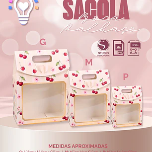 ARQUIVO DE CORTE CAIXA BOCA PALHAÇO (STUDIO E PDF)