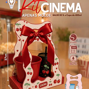 ARQUIVO DE CORTE KIT CINEMA ORGÂNICO (SVG)