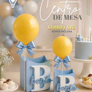 ARQUIVO DE CORTE CENTRO DE MESA (STUDIOE SVG)