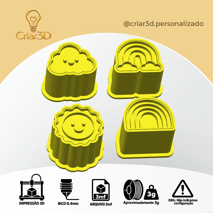 ARQUIVO IMPRESSÃO 3D EJETOR DE BRIGADEIRO PRIMEIRA VOLTA AO SOL (Formato 3mf) 1