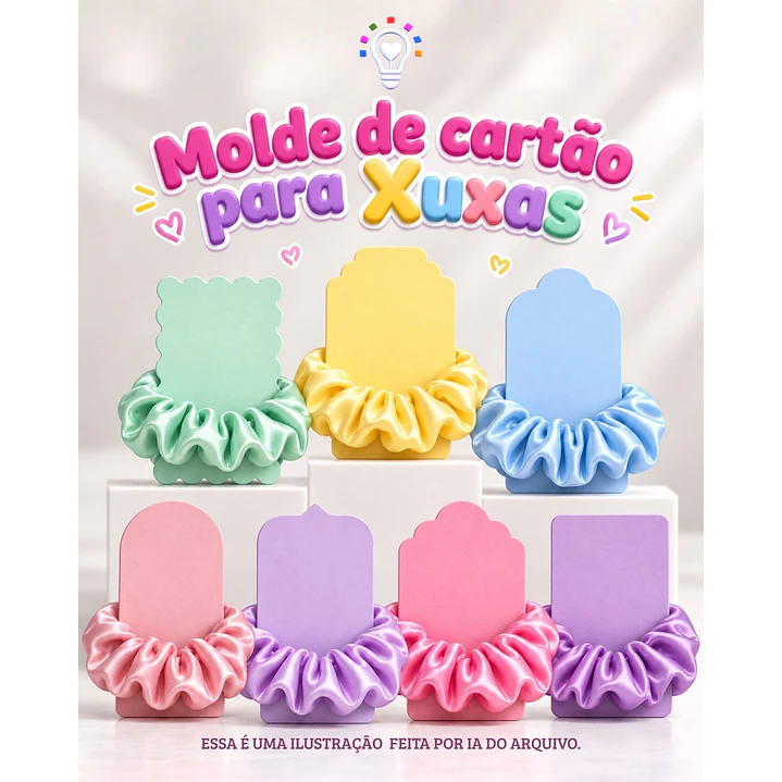 Arquivo de corte cartão para xuxinhas; 1