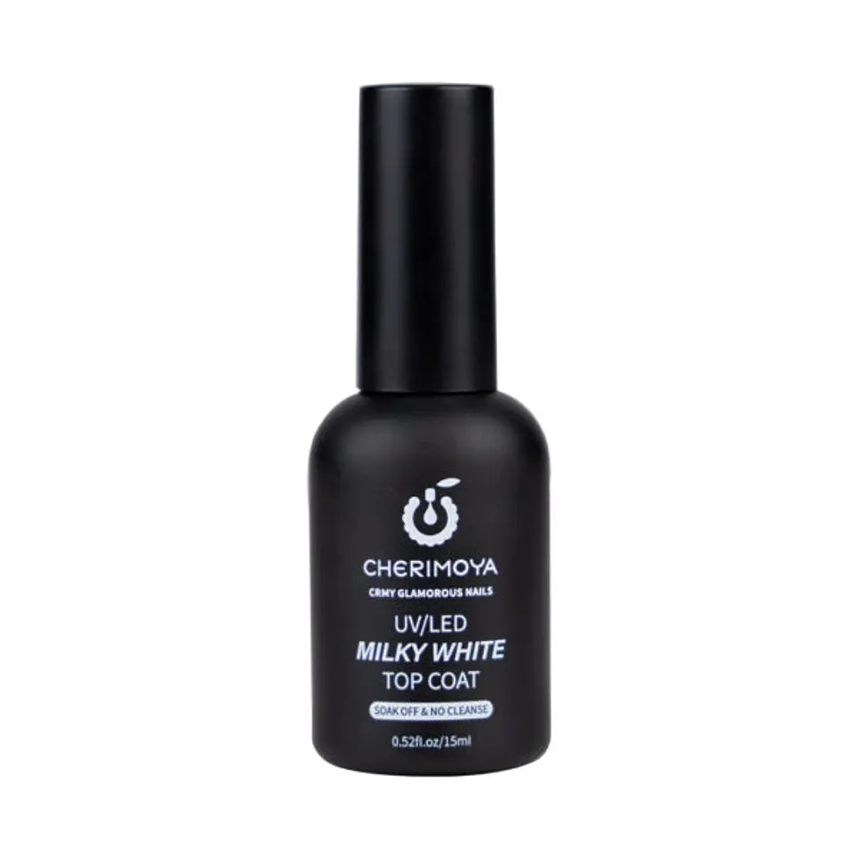 MILKY WHITE TOP COAT 15ML CHERIMOYA 1