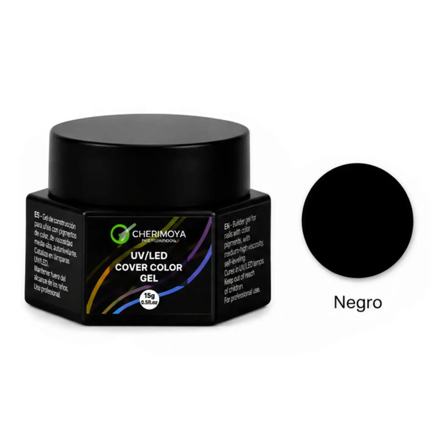 GEL PAINT NEGRO CHERIMOYA 1