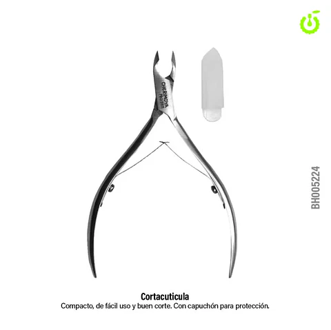 ALICATE CORTA CUTICULA DE 5mm CHERIMOYA