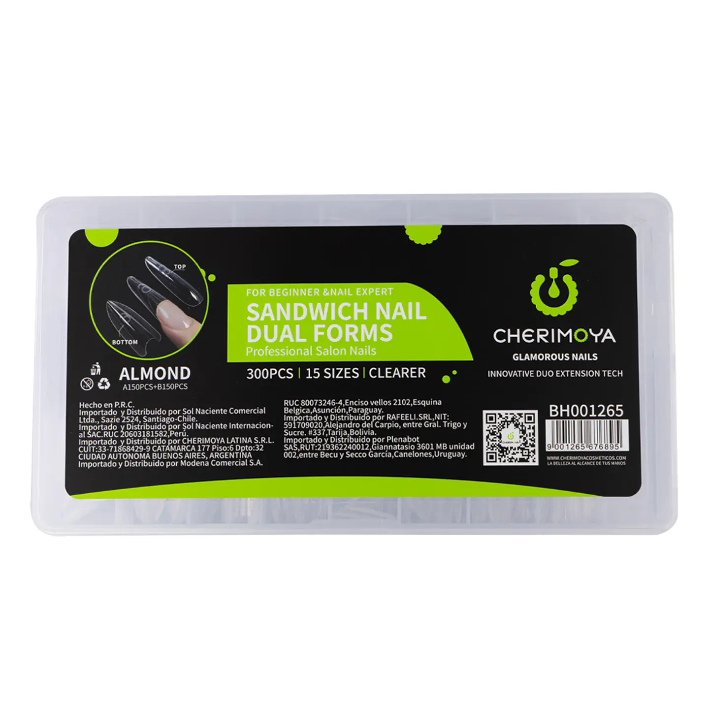 MOLDES DUAL SYSTEM SANDWICH ALMOND X 300 PIEZAS CHERIMOYA 1