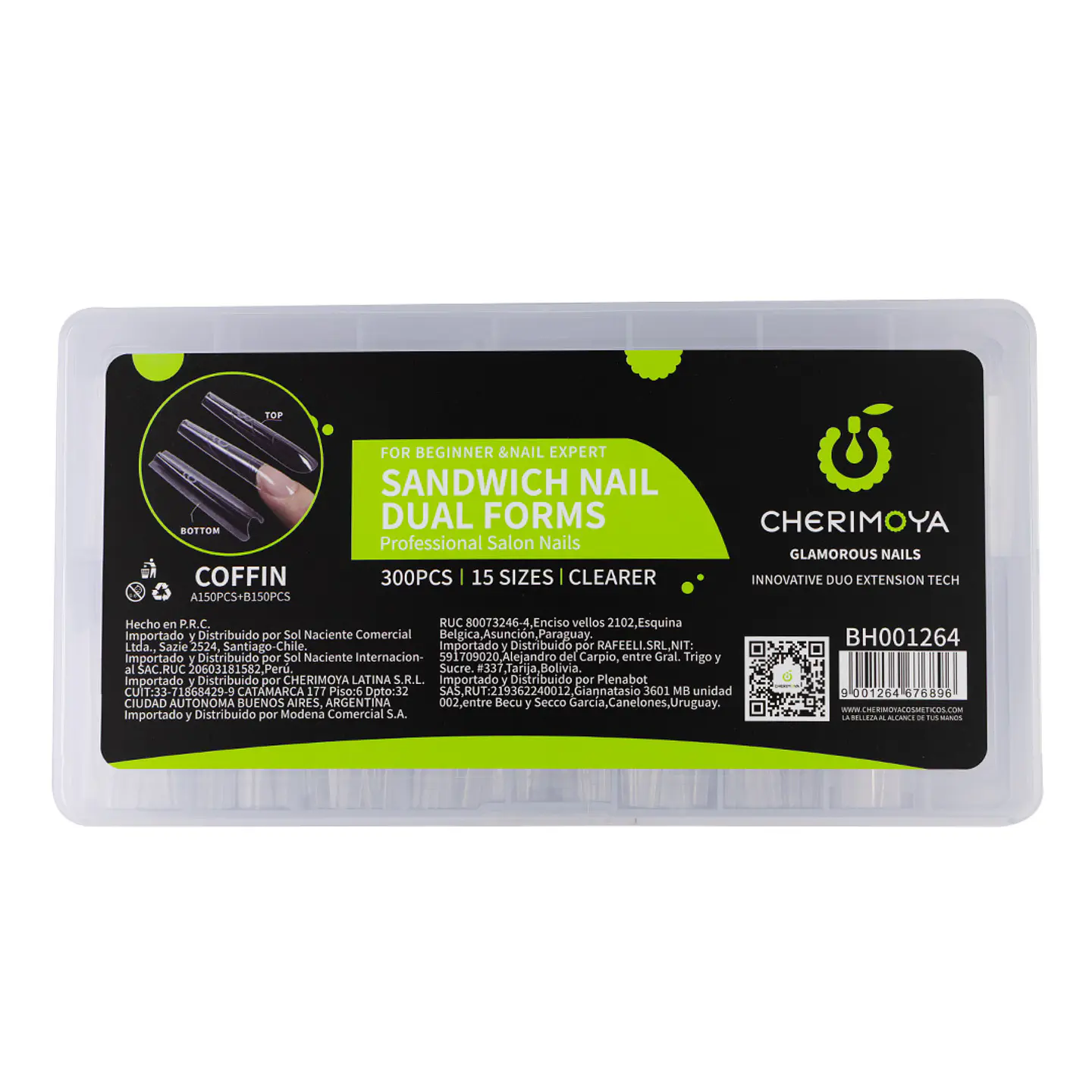 MOLDES DUAL SYSTEM SANDWICH COFFIN X 300 PIEZAS CHERIMOYA 1