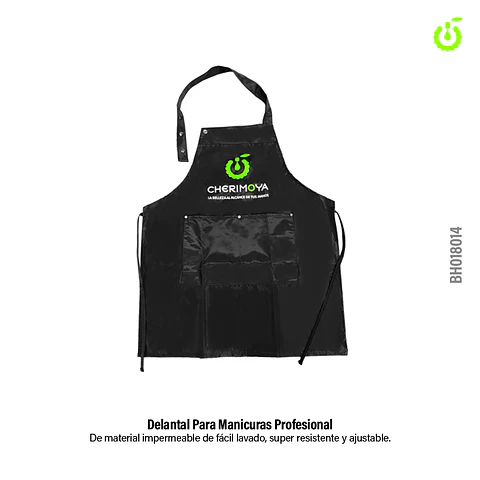 MANDIL PARA MANICURISTA CHERIMOYA