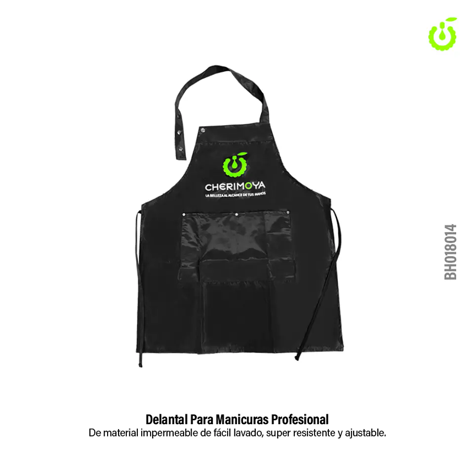 MANDIL PARA MANICURISTA CHERIMOYA 2