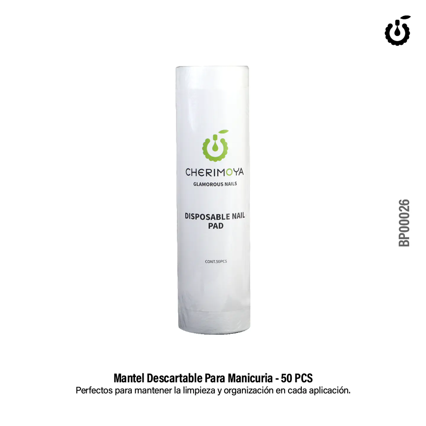 MANTEL O PAPEL DESCARTABLE PARA MANICURISTA CHERIMOYA 1