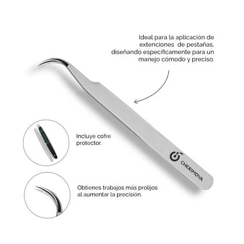 PINZA CURVA O DELFIN CHERIMOYA