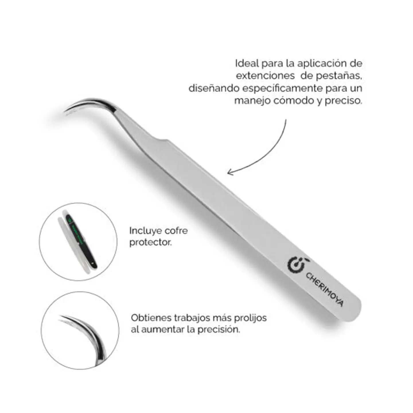 PINZA CURVA O DELFIN CHERIMOYA 1