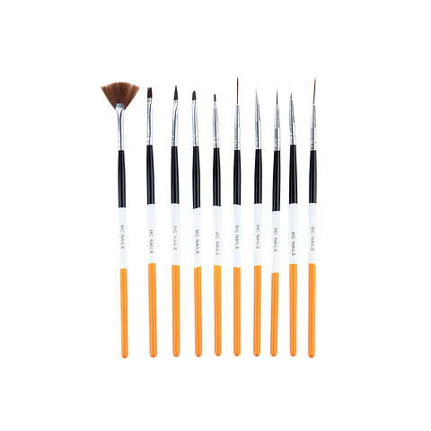 SET DE PINCELES MC NAILS 