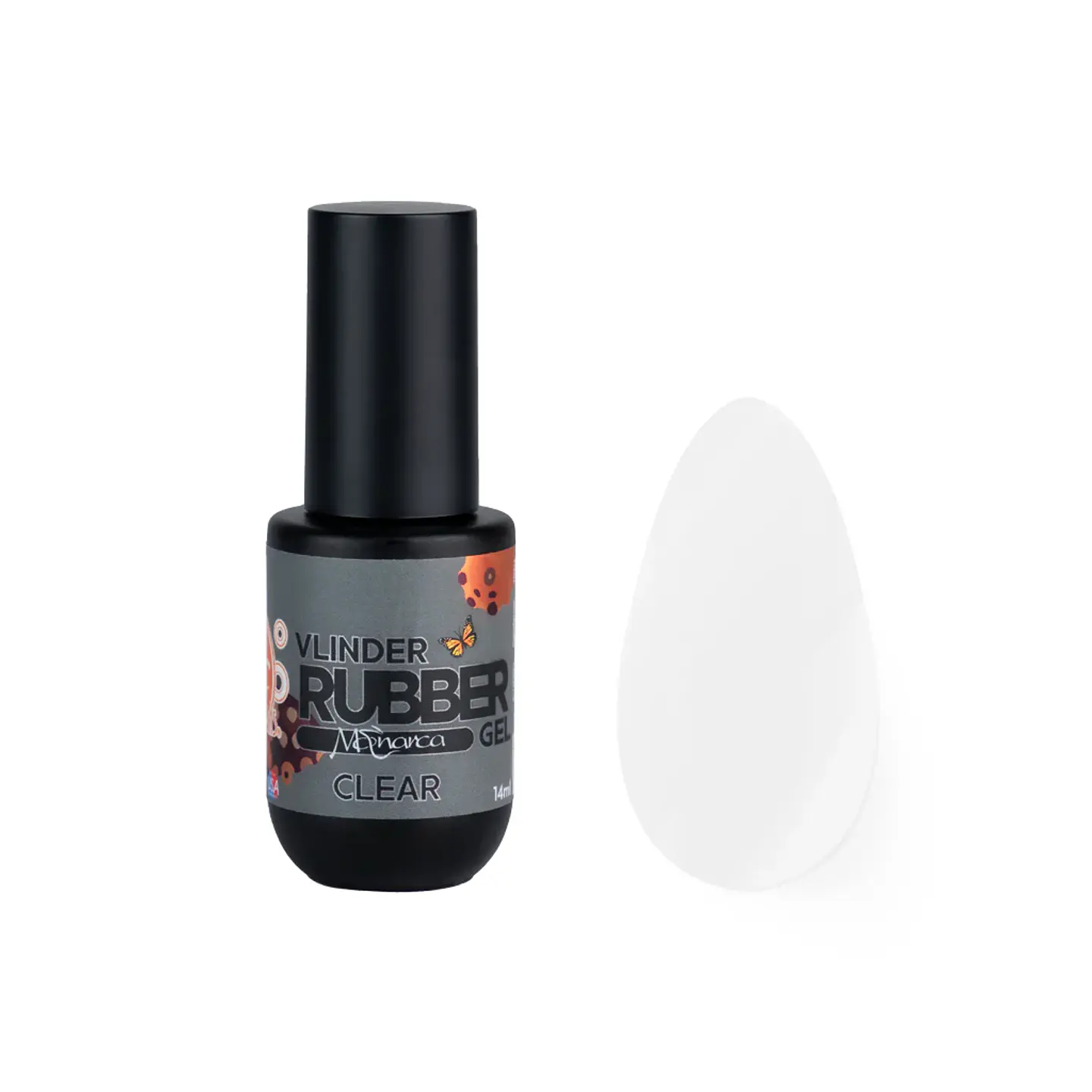 RUBBER CLEAR MC NAILS  1