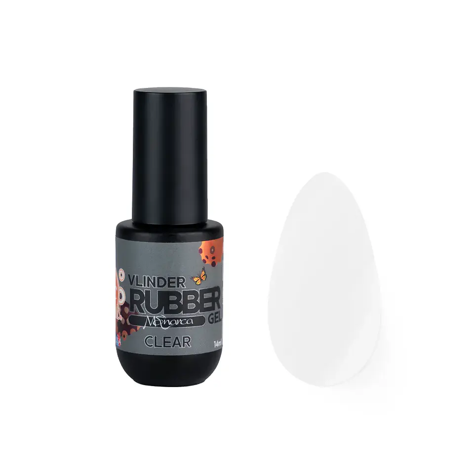 RUBBER CLEAR MC NAILS  1