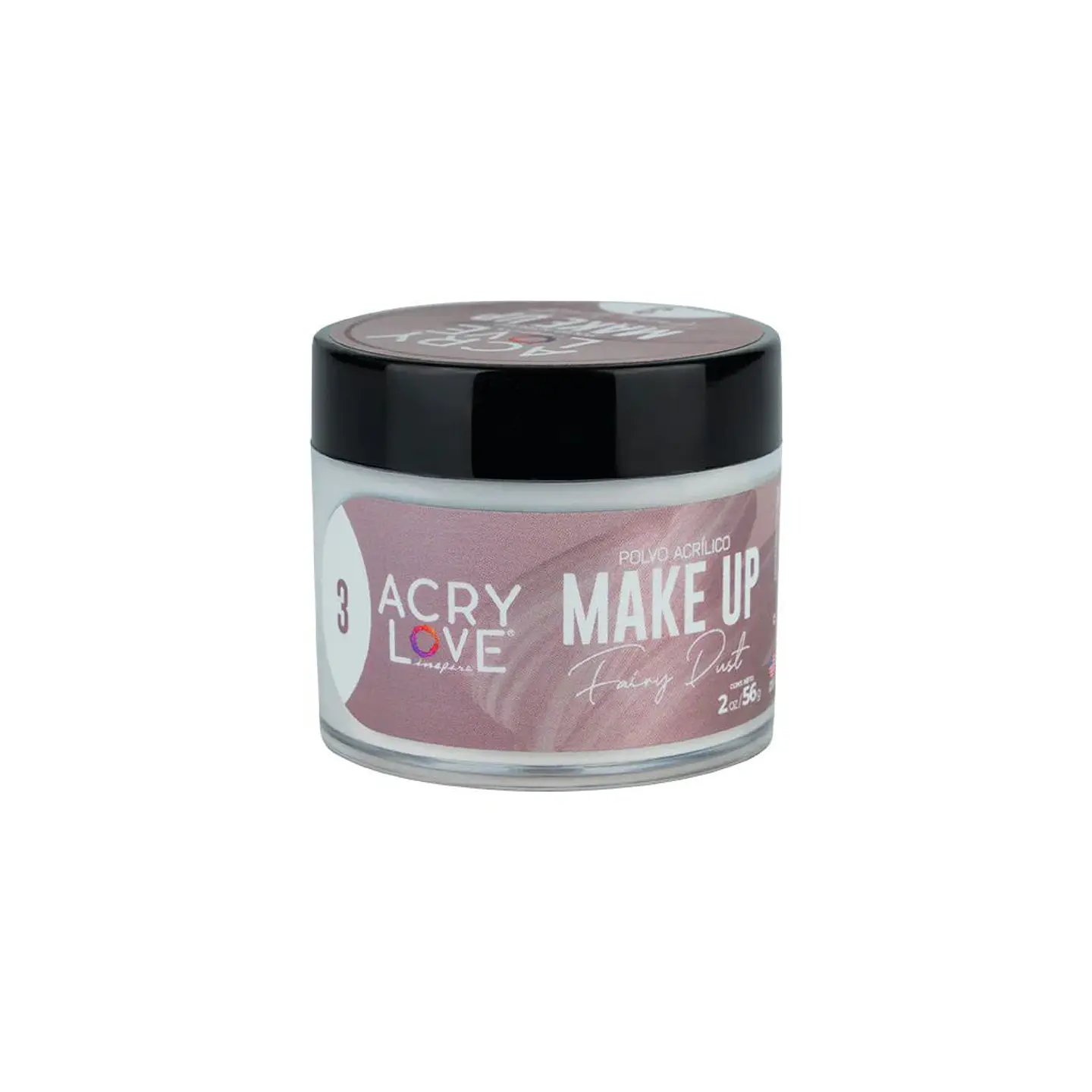 COVER MAKE UP 3 2OZ ACRYLOVE  1