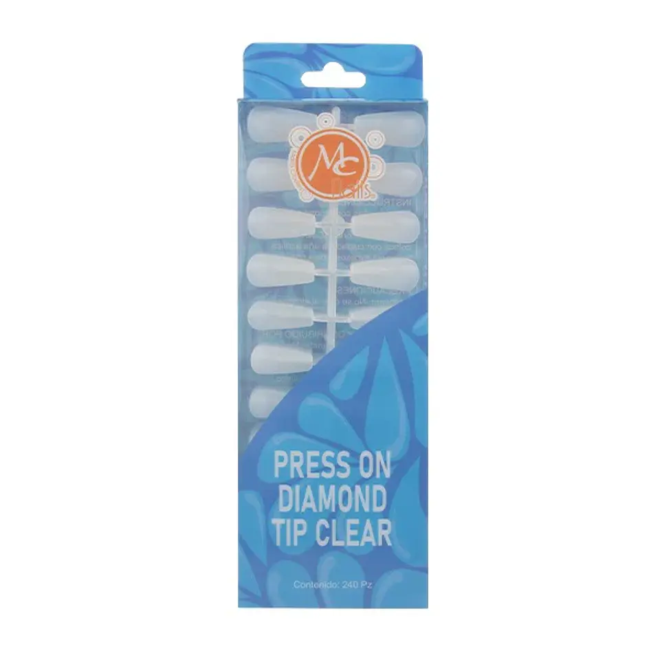 TIPS PRESS ON DIAMOND TRANSPARENTE MC 1