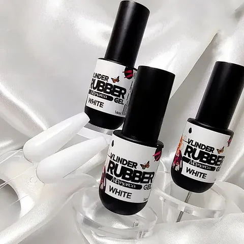 VLINDER RUBBER WHITE MC