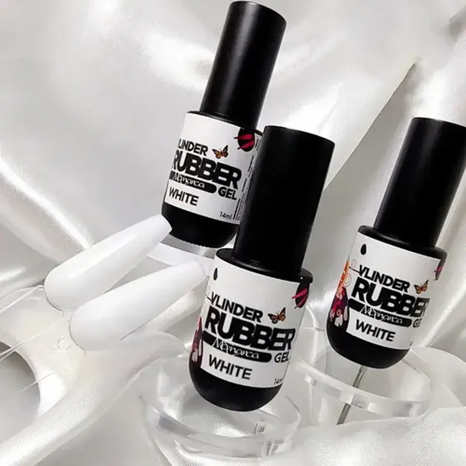 VLINDER RUBBER WHITE MC 1