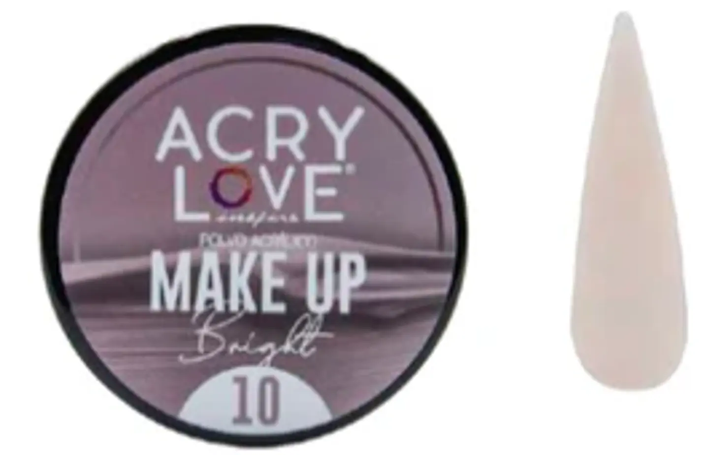 COVER MAKE UP 10 2OZ ACRYLOVE 1