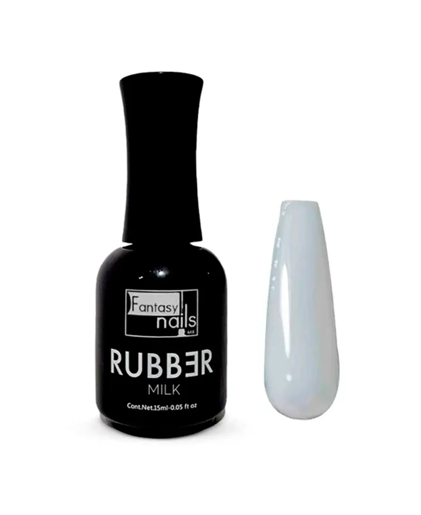RUBBER BLANCO  LECHOSO FANTASY NAILS  1