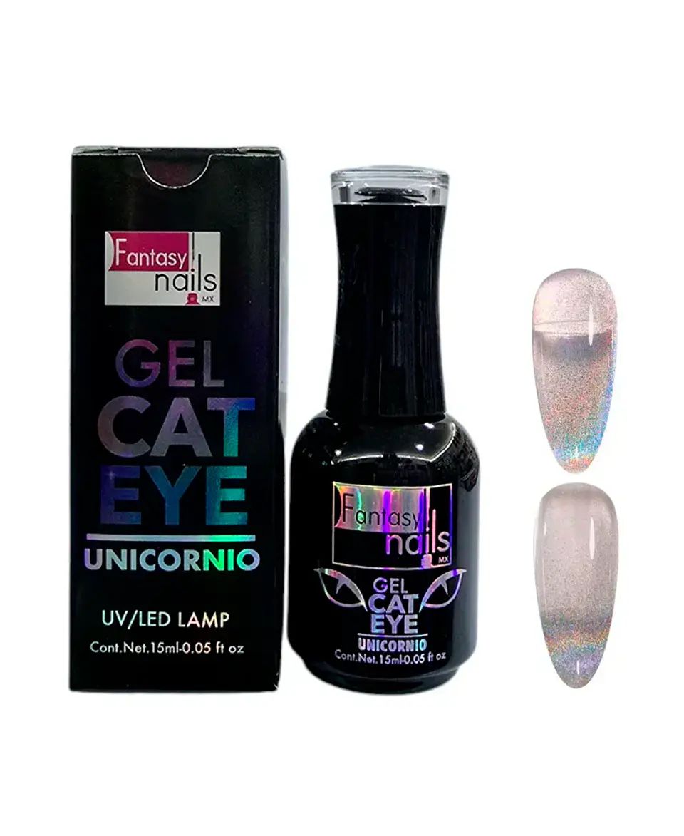 OJO DE GATO UNICORNIO FANTASY NAILS  1