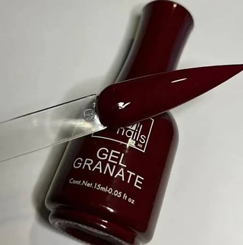 GEL POLISH GRANATE FANTASY NAILS