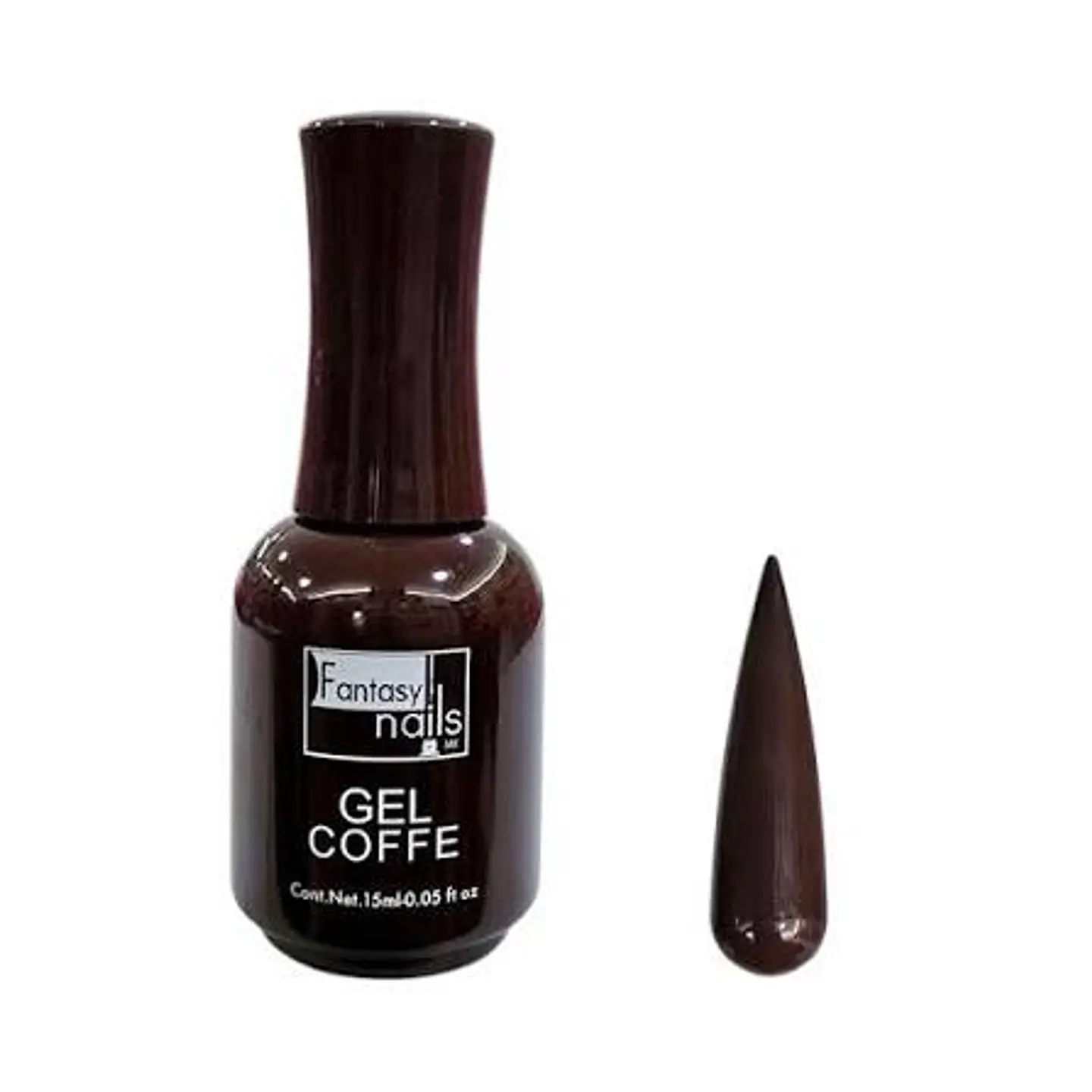 GEL POLISH COFFE FANTASY NAILS 1