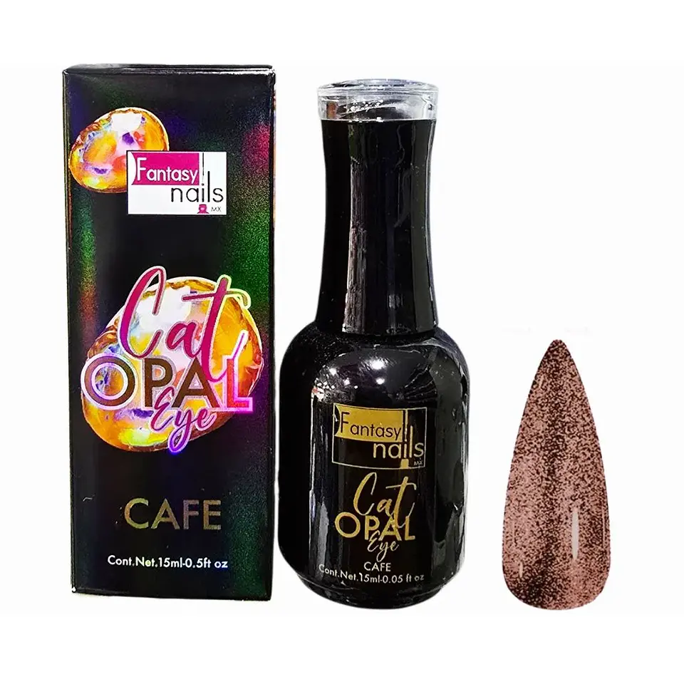 CAT EYE OPAL CAFE FANTASY NAILS 1