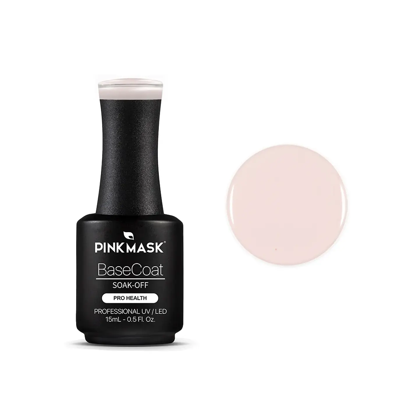 RUBBER BASSE LIGHT IVORY PINK MASK 1