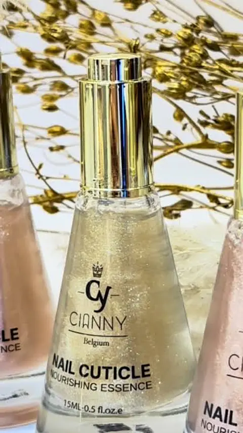 ACEITE DE CUTICULA  VAINILLA CON BRILLOS CIANNY 