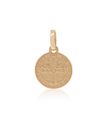 Colgante Oro 18kt San Benito Medalla 12 mm