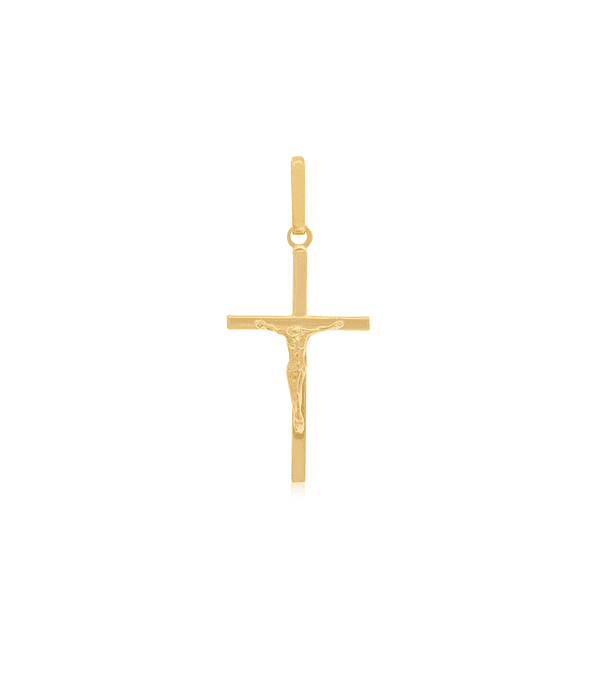 Colgante Oro 18kt Cruz Cristo