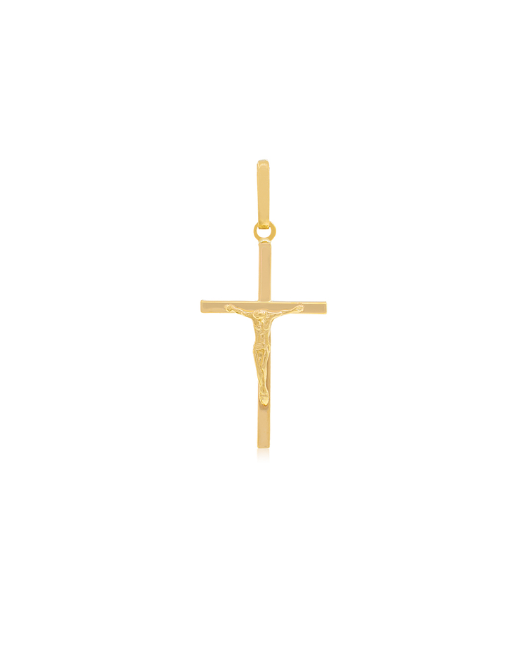 Colgante Oro 18kt Cruz Cristo