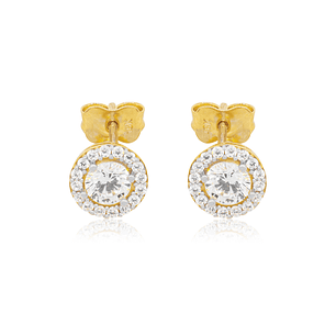 Aros de Oro 18kt 100 Circones