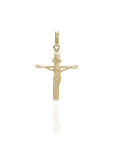 Colgante de Oro 18kt Cruz Cristo